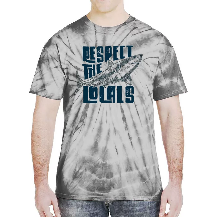 Respect The Locals Save The Ocean Tie-Dye T-Shirt