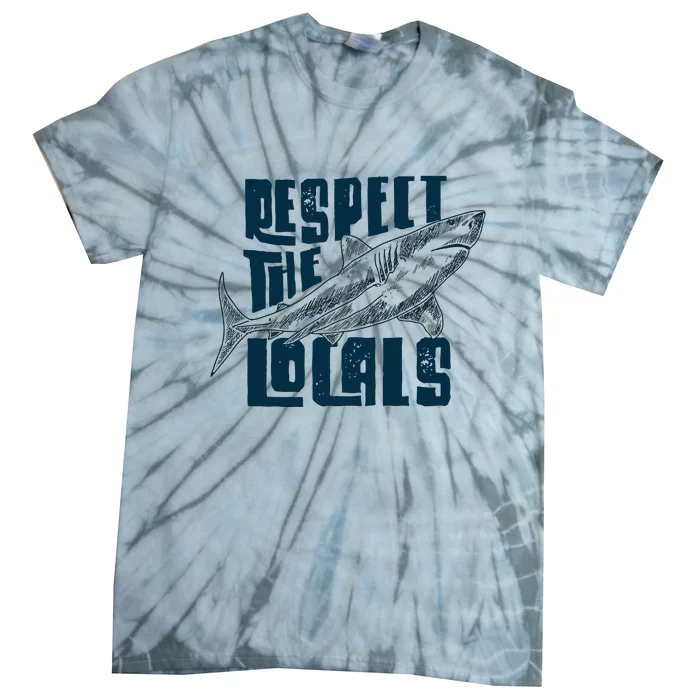 Respect The Locals Save The Ocean Tie-Dye T-Shirt