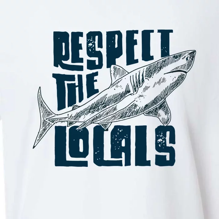 Respect The Locals Save The Ocean Sueded Cloud Jersey T-Shirt