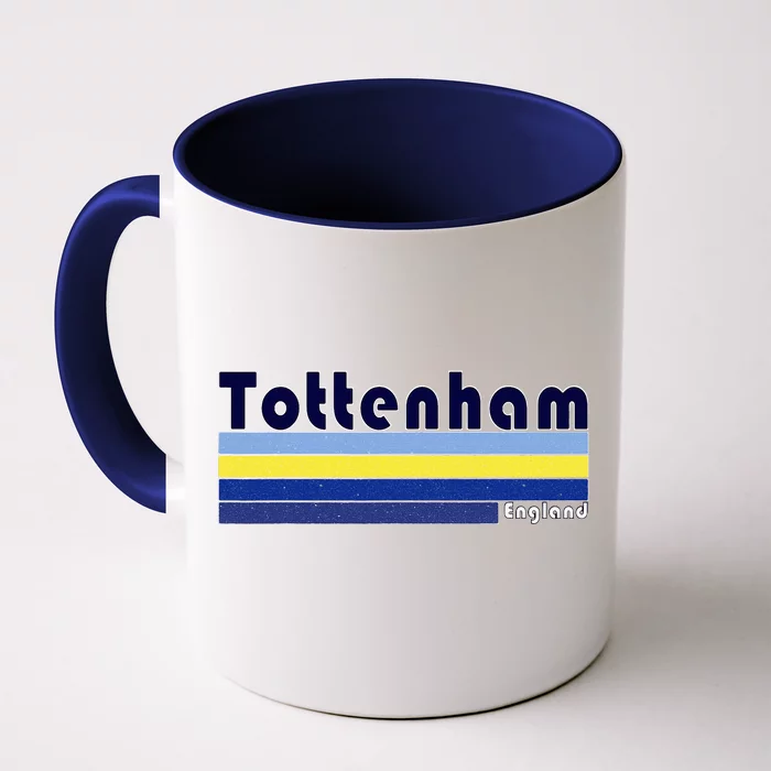 Retro Tottenham London Front & Back Coffee Mug