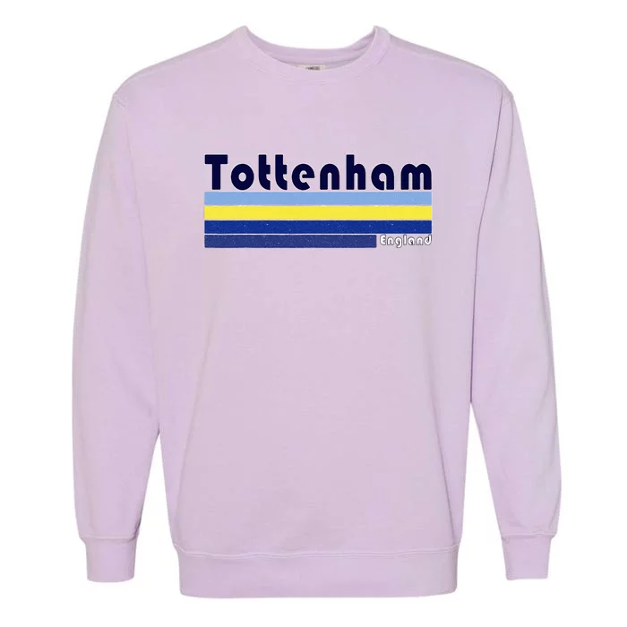 Retro Tottenham London Garment-Dyed Sweatshirt