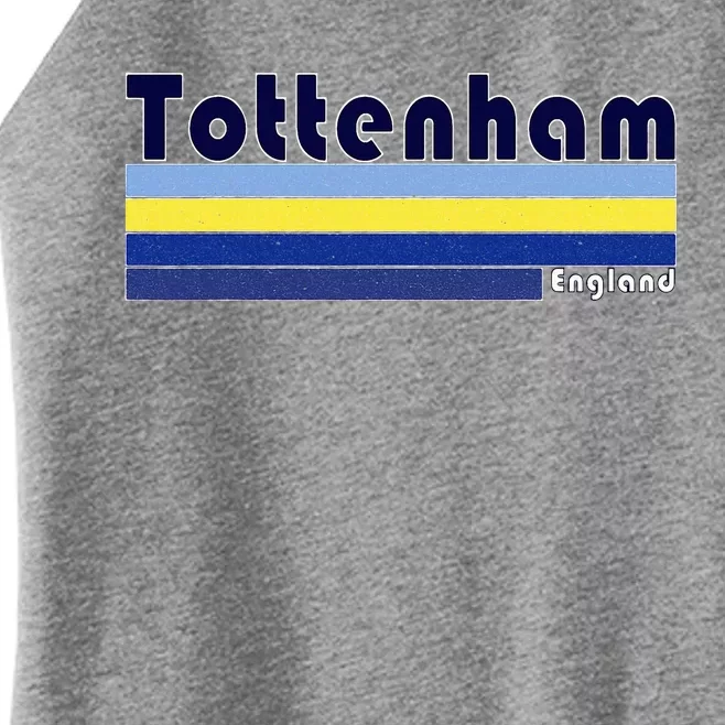 Retro Tottenham London Women’s Perfect Tri Rocker Tank