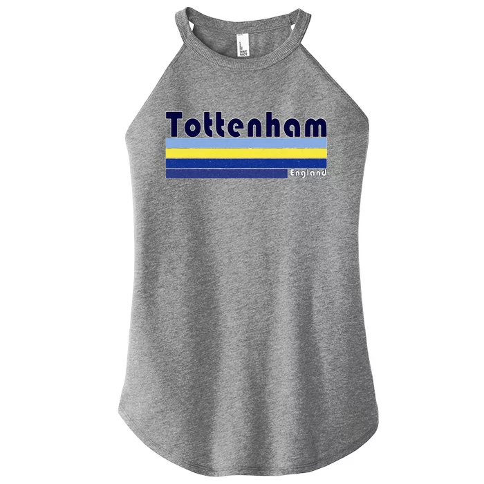 Retro Tottenham London Women’s Perfect Tri Rocker Tank