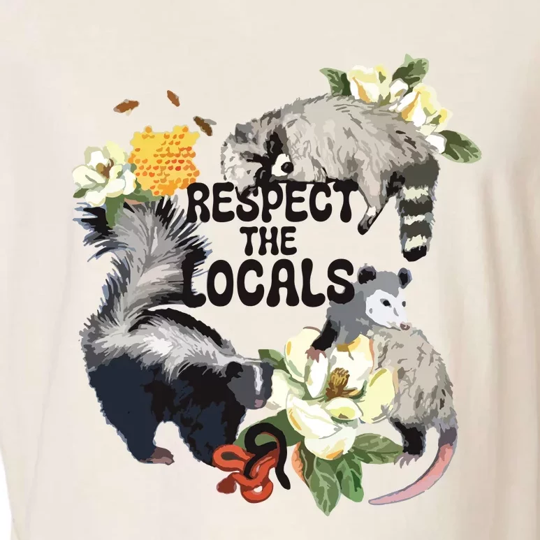 Respect Them Locals Garment-Dyed Women's Muscle Tee