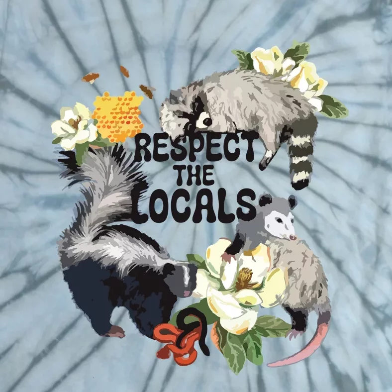 Respect Them Locals Tie-Dye T-Shirt