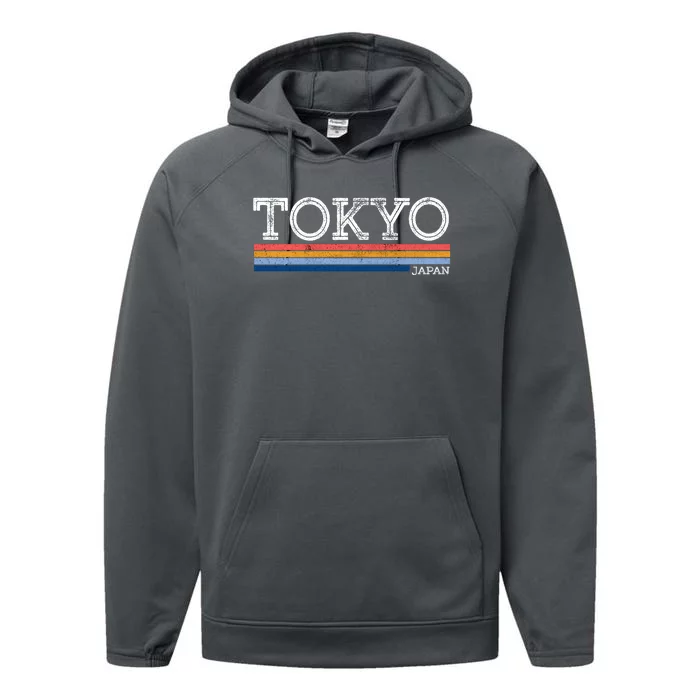 Retro Tokyo Logo Performance Fleece Hoodie