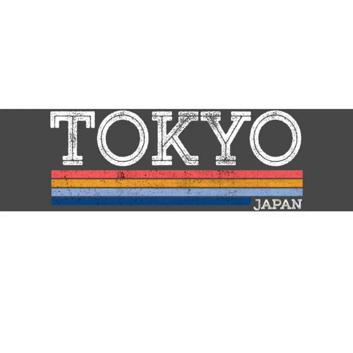 Retro Tokyo Logo Bumper Sticker