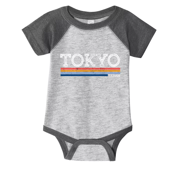 Retro Tokyo Logo Infant Baby Jersey Bodysuit