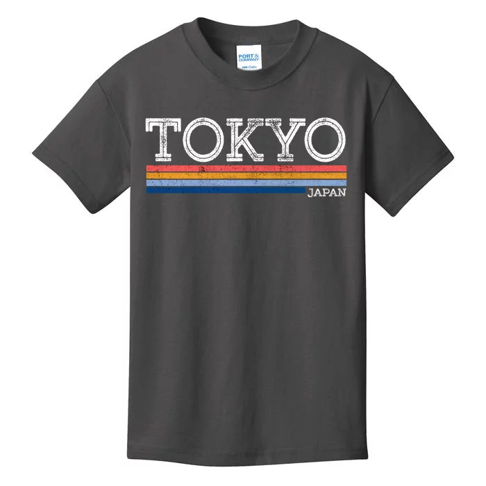 Retro Tokyo Logo Kids T-Shirt