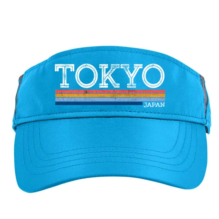 Retro Tokyo Logo Adult Drive Performance Visor