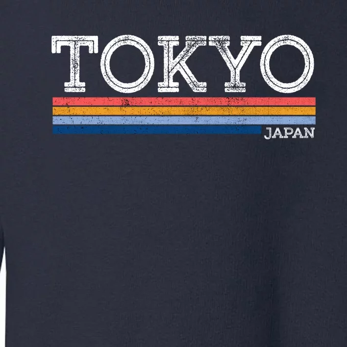 Retro Tokyo Logo Toddler Sweatshirt