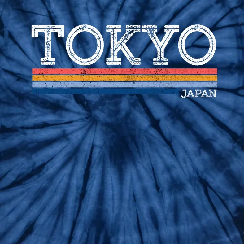 Retro Tokyo Logo Tie-Dye T-Shirt