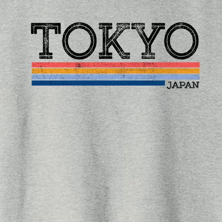 Retro Tokyo Logo Women's Crop Top Tee