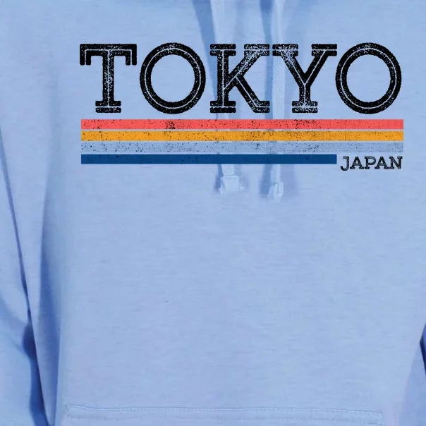 Retro Tokyo Logo Unisex Surf Hoodie