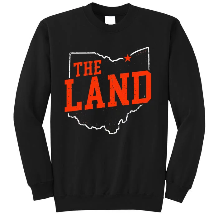 Retro The Land Cleveland Ohio Travel Souvenir Tall Sweatshirt