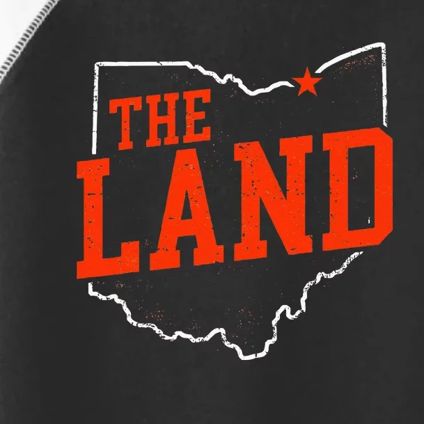 Retro The Land Cleveland Ohio Travel Souvenir Toddler Fine Jersey T-Shirt