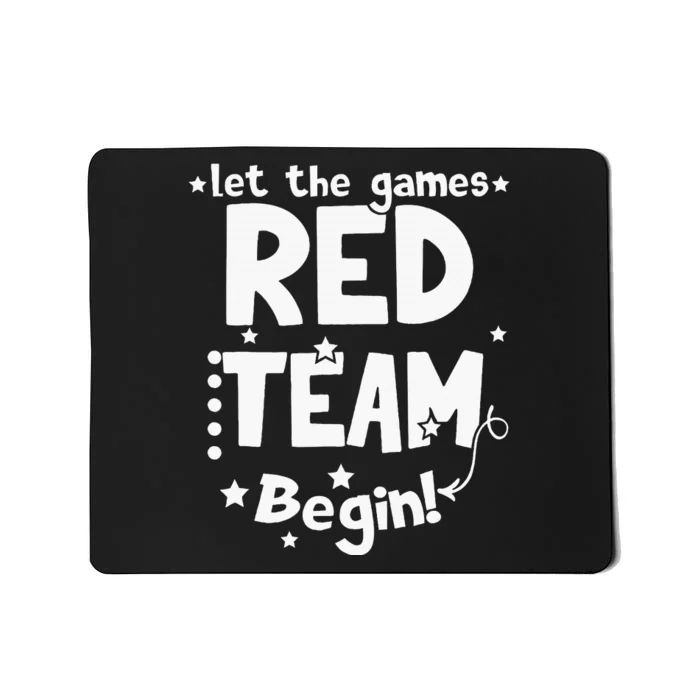 Red Team Let The Games Begin Field Trip Day 2024 Mousepad