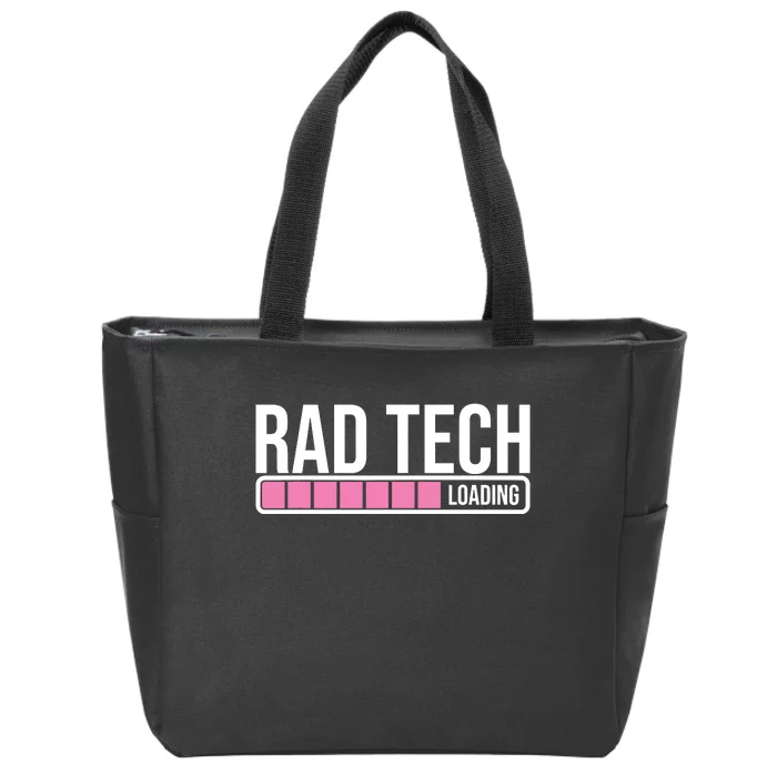 Rad Tech Loading Radiology Student Future Radiologist Zip Tote Bag