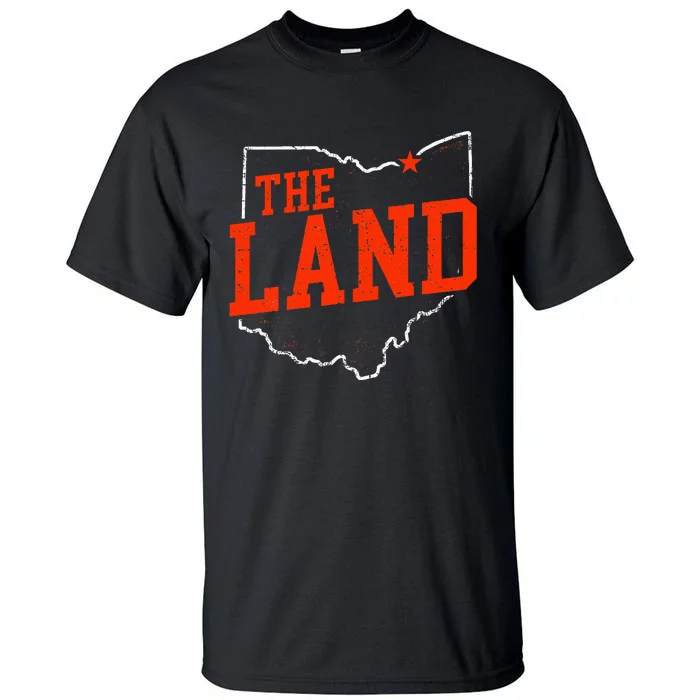 Retro The Land Cleveland Ohio Travel Souvenir Tall T-Shirt