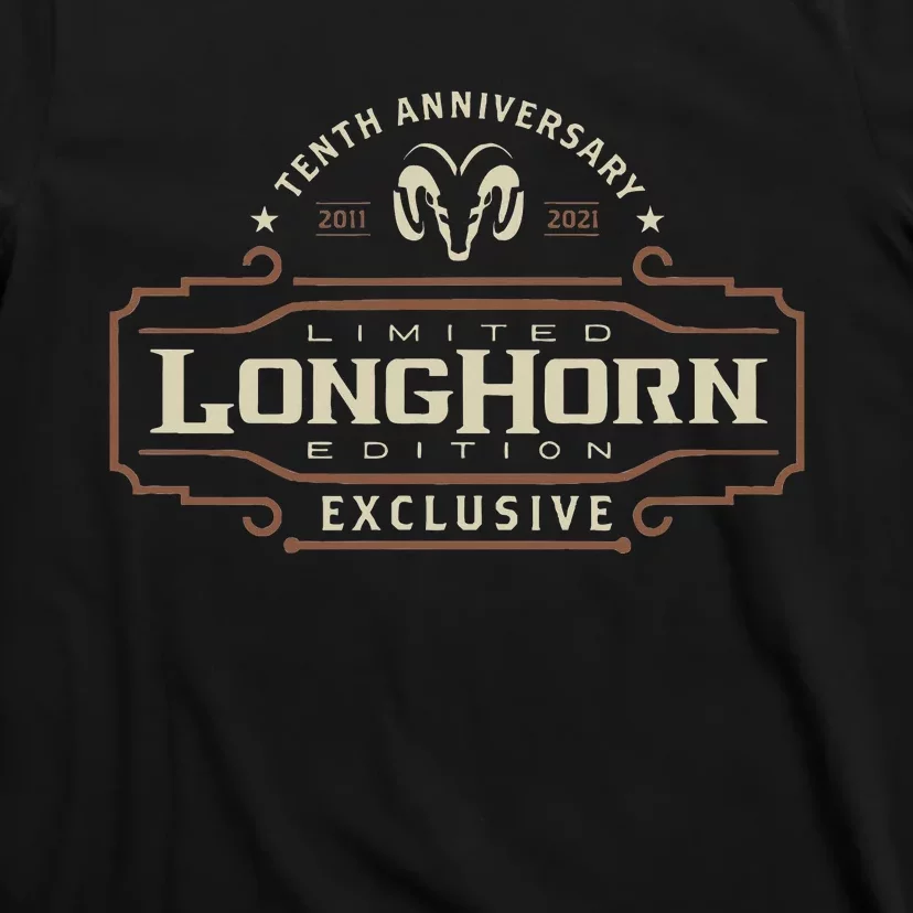 Ram Trucks Limited Longhorn Edition 10th Anniversary T-Shirt