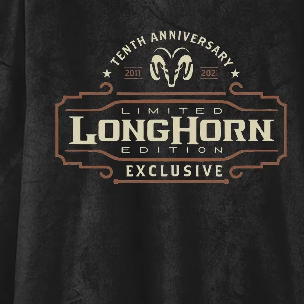 Ram Trucks Limited Longhorn Edition 10th Anniversary Hooded Wearable Blanket