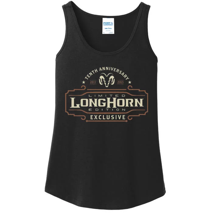 Ram Trucks Limited Longhorn Edition 10th Anniversary Ladies Essential Tank