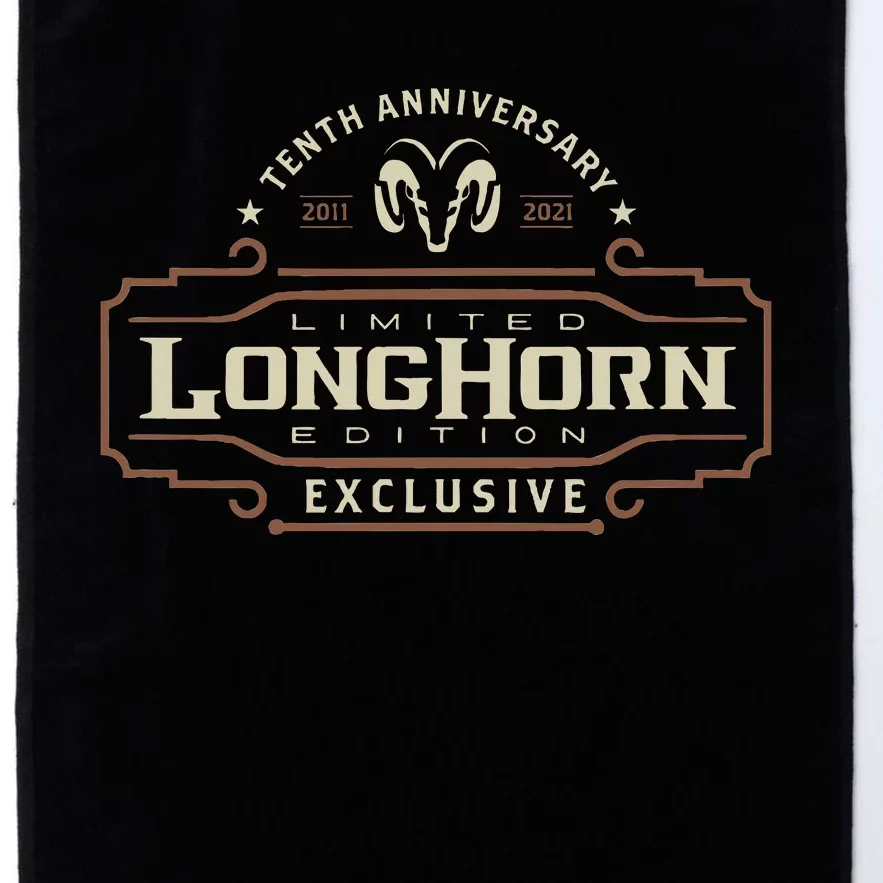 Ram Trucks Limited Longhorn Edition 10th Anniversary Platinum Collection Golf Towel