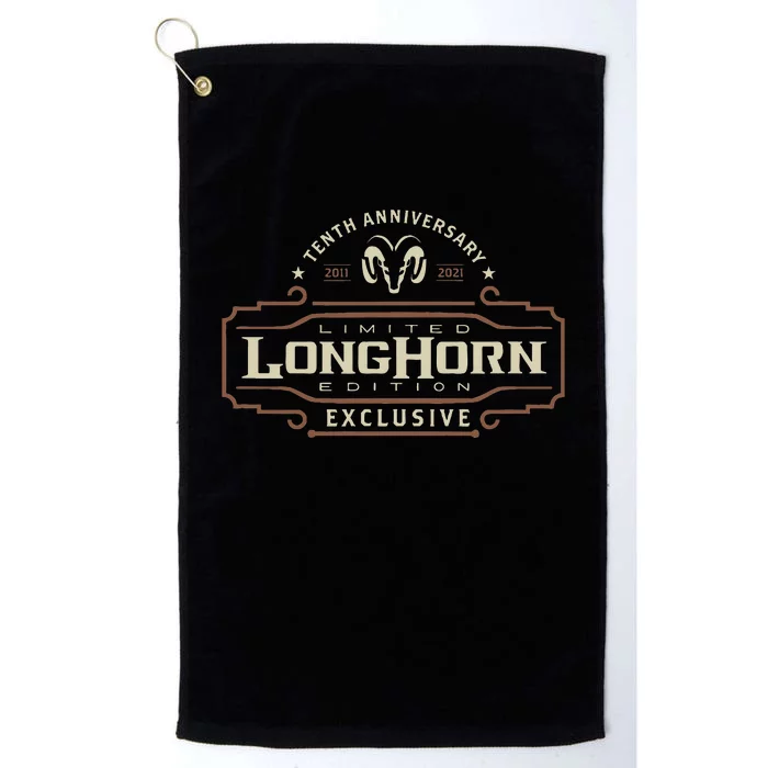 Ram Trucks Limited Longhorn Edition 10th Anniversary Platinum Collection Golf Towel