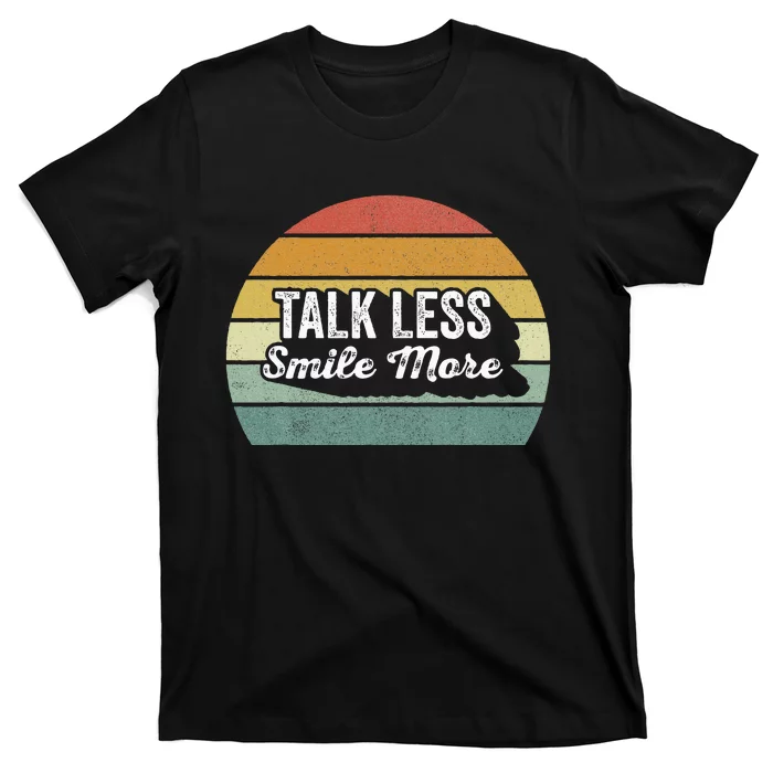 Retro Talk Less Smile More Historic Hamilton T-Shirt