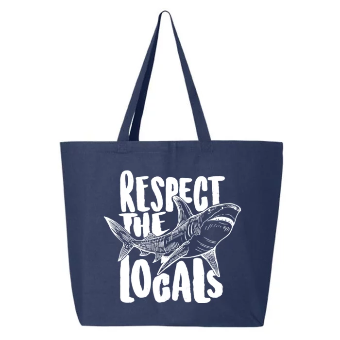 Respect The Locals Shark Week Lover 25L Jumbo Tote