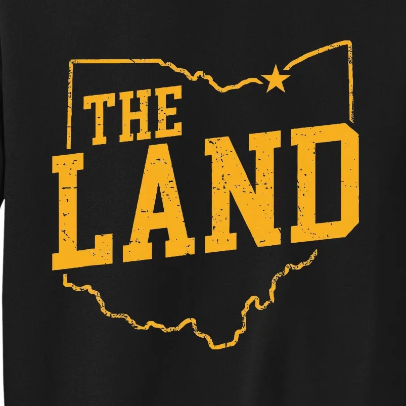 Retro The Land Cleveland Ohio Classic Throwback Souvenir Tall Sweatshirt