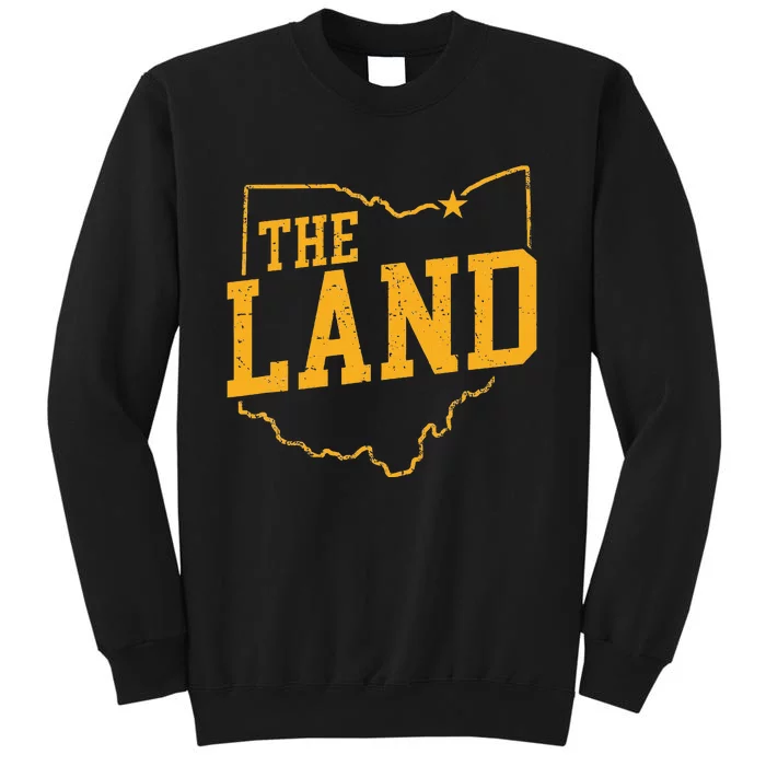 Retro The Land Cleveland Ohio Classic Throwback Souvenir Tall Sweatshirt