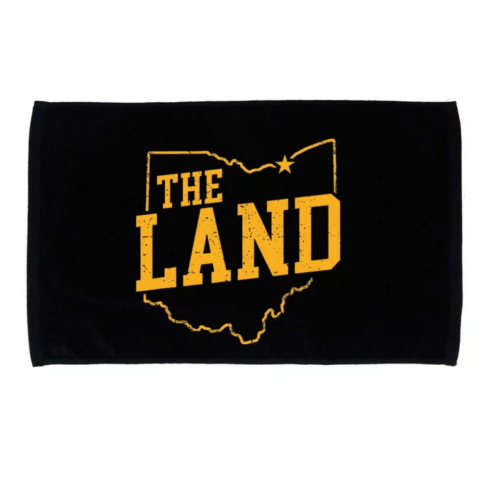 Retro The Land Cleveland Ohio Classic Throwback Souvenir Microfiber Hand Towel