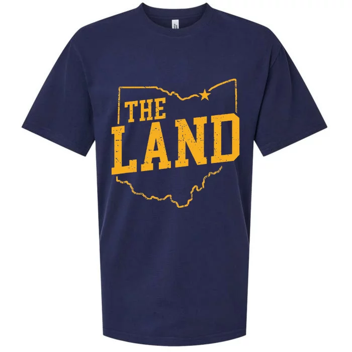 Retro The Land Cleveland Ohio Classic Throwback Souvenir Sueded Cloud Jersey T-Shirt