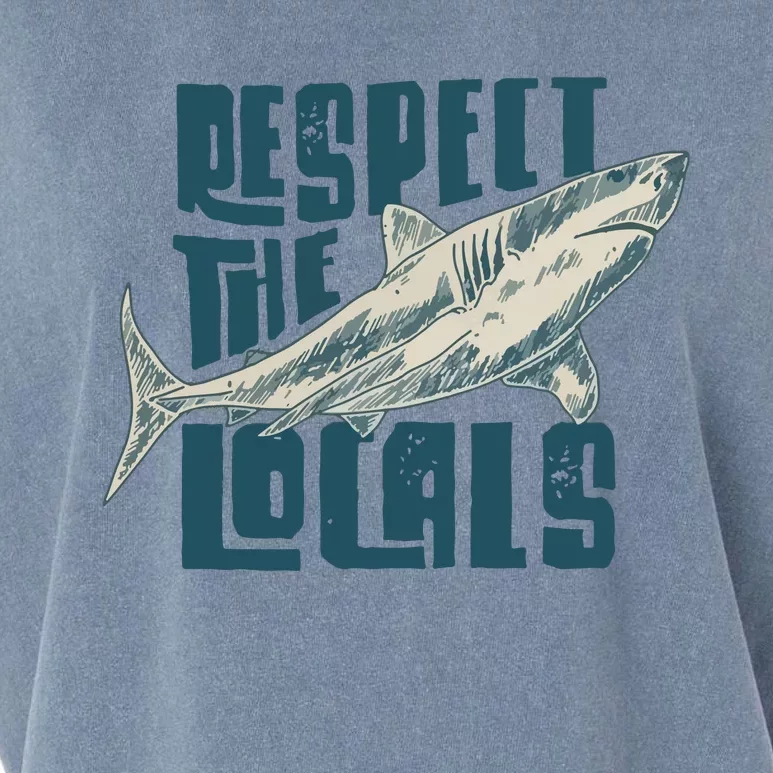 Respect The Locals Garment-Dyed Women's Muscle Tee