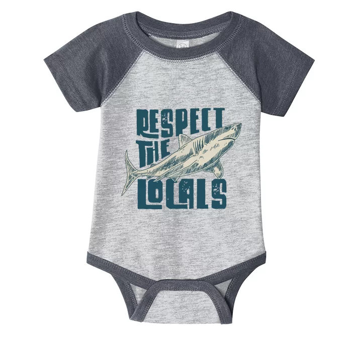 Respect The Locals Infant Baby Jersey Bodysuit