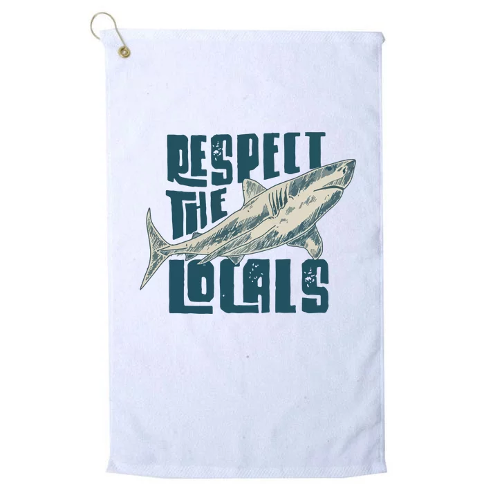 Respect The Locals Platinum Collection Golf Towel