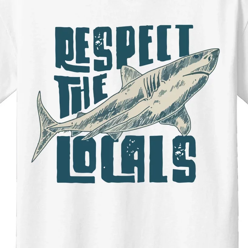 Respect The Locals Kids T-Shirt