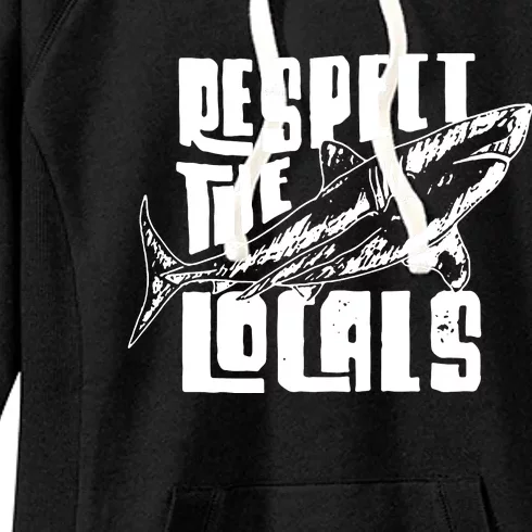 Respect The Locals Women's Fleece Hoodie