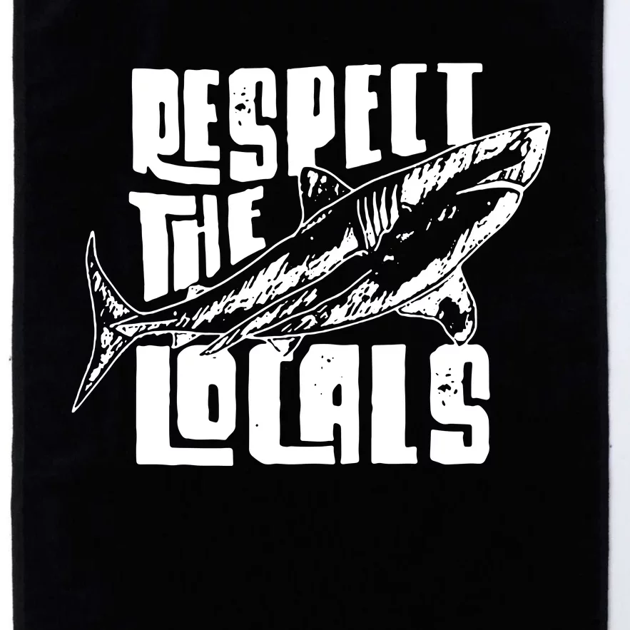 Respect The Locals Platinum Collection Golf Towel