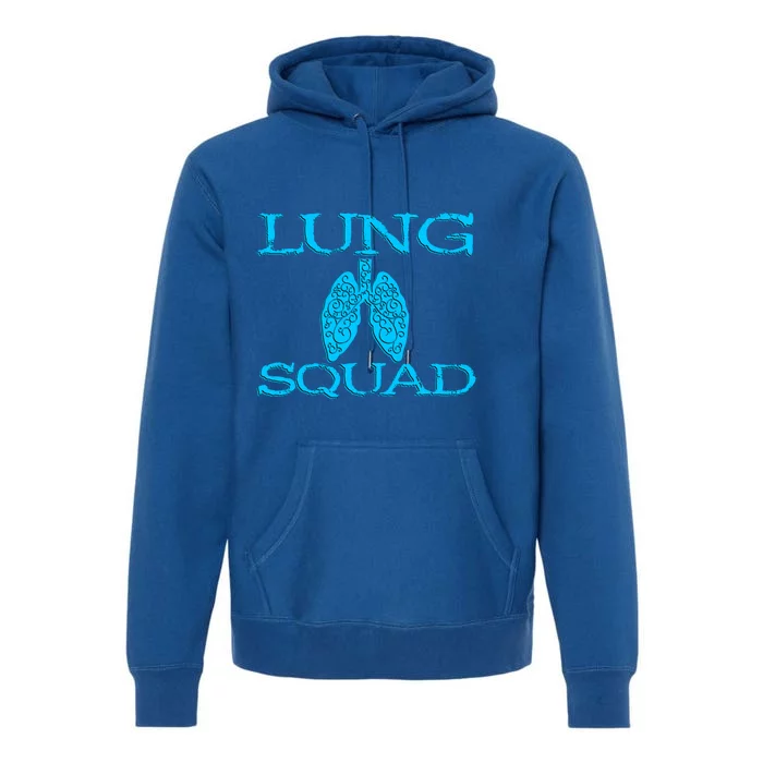 Respiratory Therapist Lung Squad Respiratory Therapy Team Gift Premium Hoodie