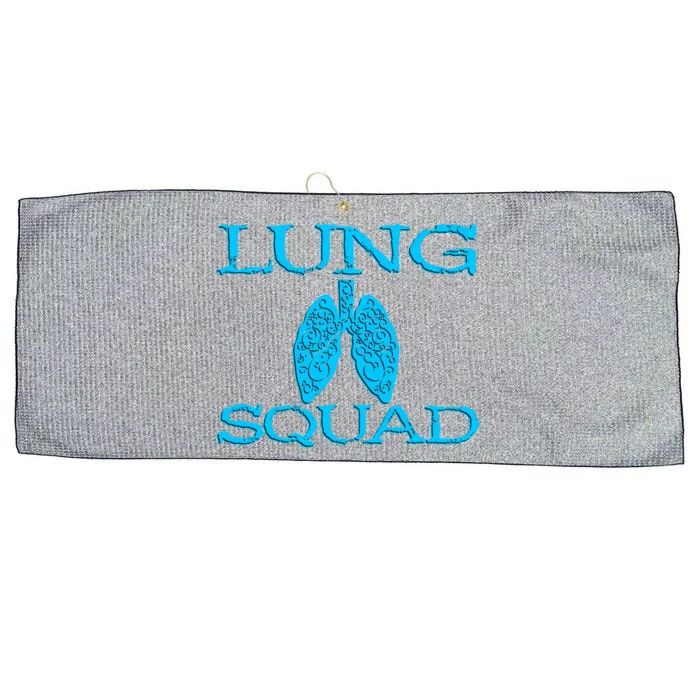 Respiratory Therapist Lung Squad Respiratory Therapy Team Gift Large Microfiber Waffle Golf Towel