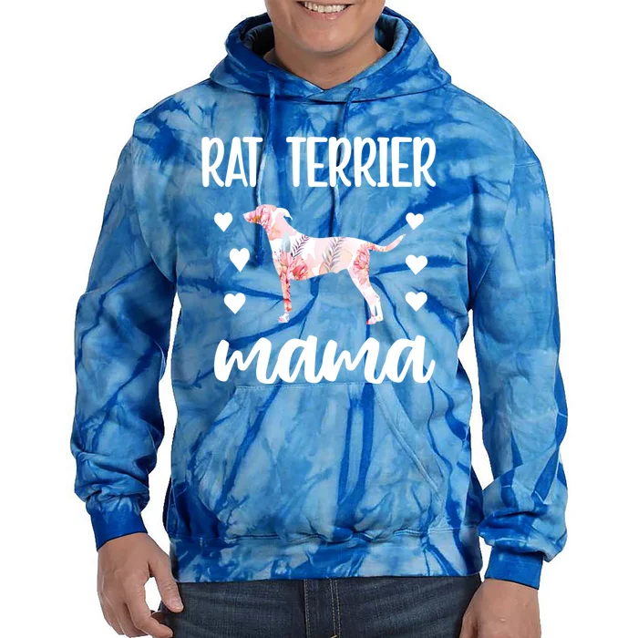 Rat Terrier Mama Rat Terrier Dog Owner Rat Terrier Mom Gift Tie Dye Hoodie