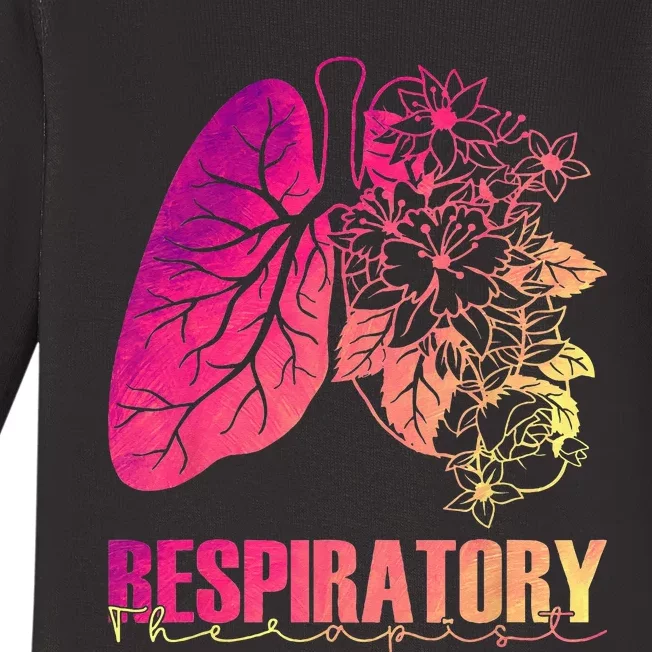 Respiratory TherapistTherapy Medical Care Doctor Lung Nurse Baby Long Sleeve Bodysuit