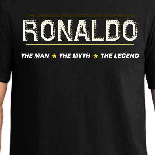 R.O.N.A.L.D.O The Man The Myth The Legend Name Pajama Set