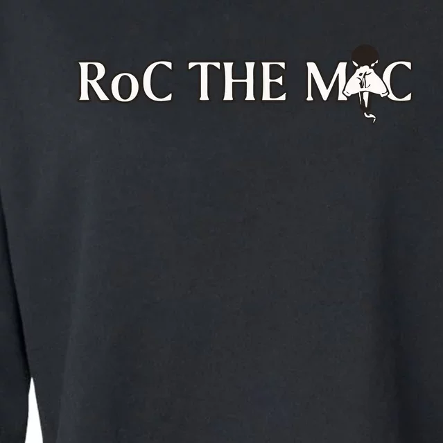 Roc The Mic Cropped Pullover Crew