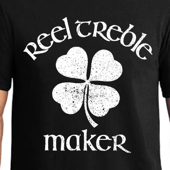 Reel Treble Maker Irish Dance Shamrock St Patricks Pajama Set