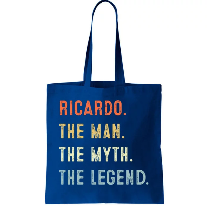 Ricardo The Myth Legend Father’s Day Gift Papa Grandpa Gift Tote Bag