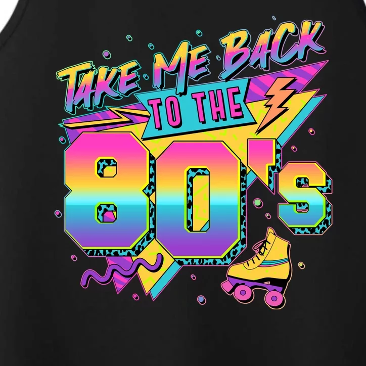 Retro Take Me Back To The 80s Eighties Performance Tank