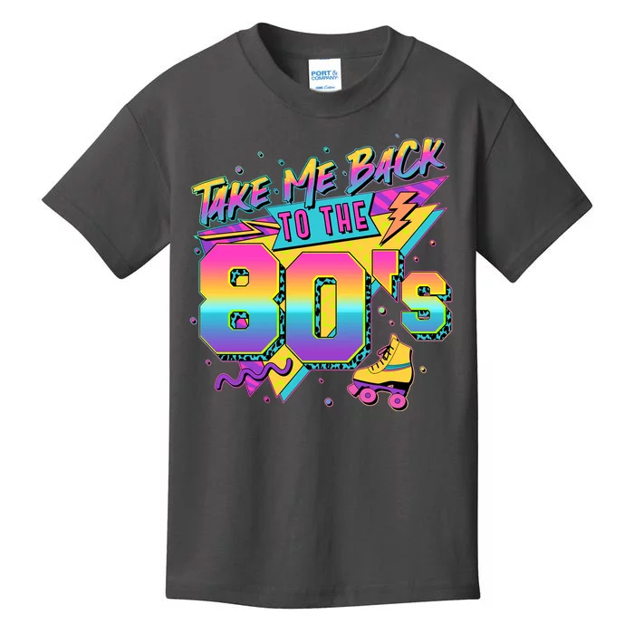 Retro Take Me Back To The 80s Eighties Kids T-Shirt